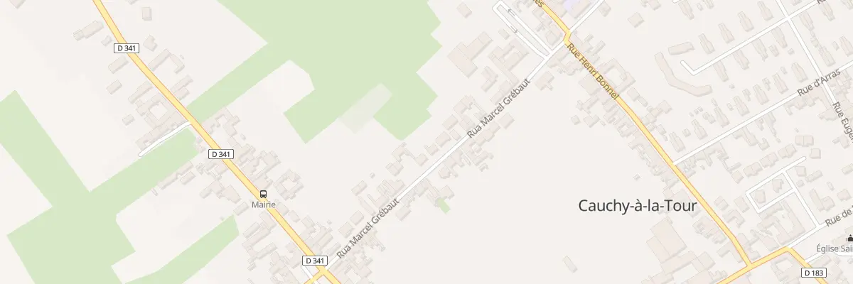 Plan du 19 Rue Marcel Grebaut à Cauchy-à-la-Tour