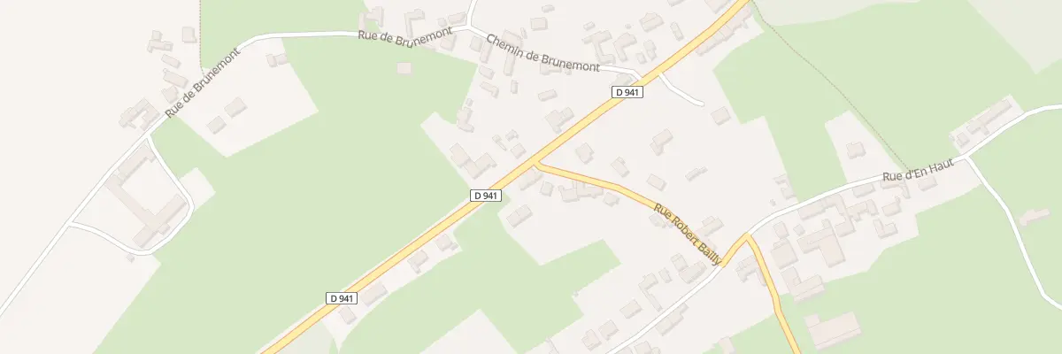 Plan du 242 D Route Departementale 941 à Diéval