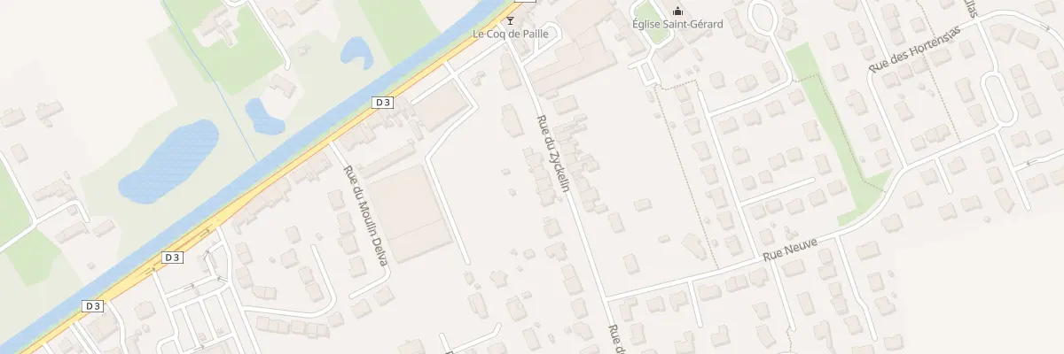 Plan du 8 Rue du Zyckelin à Hoymille