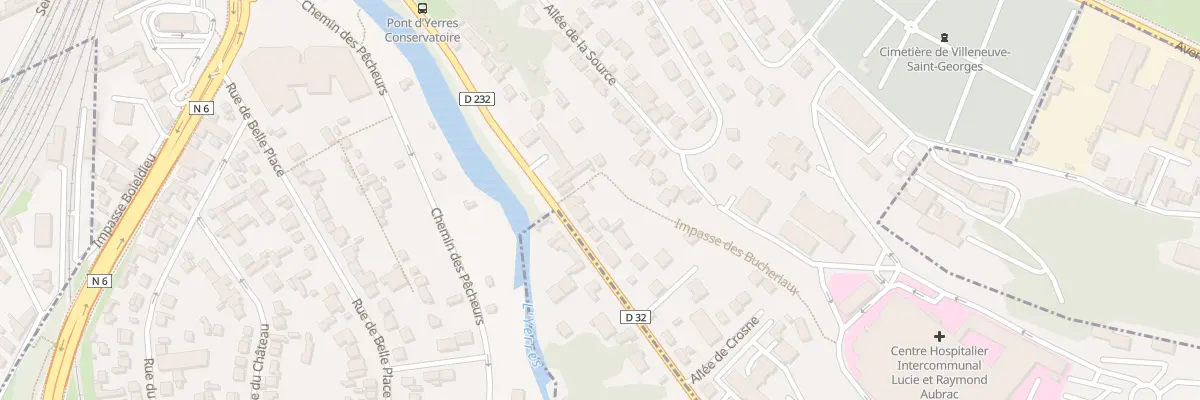 Plan du 33 Rue de Crosne à Villeneuve-Saint-Georges