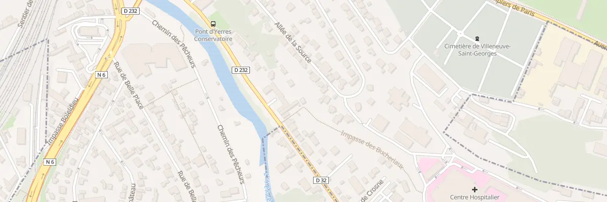 Plan du 29 Rue de Crosne à Villeneuve-Saint-Georges