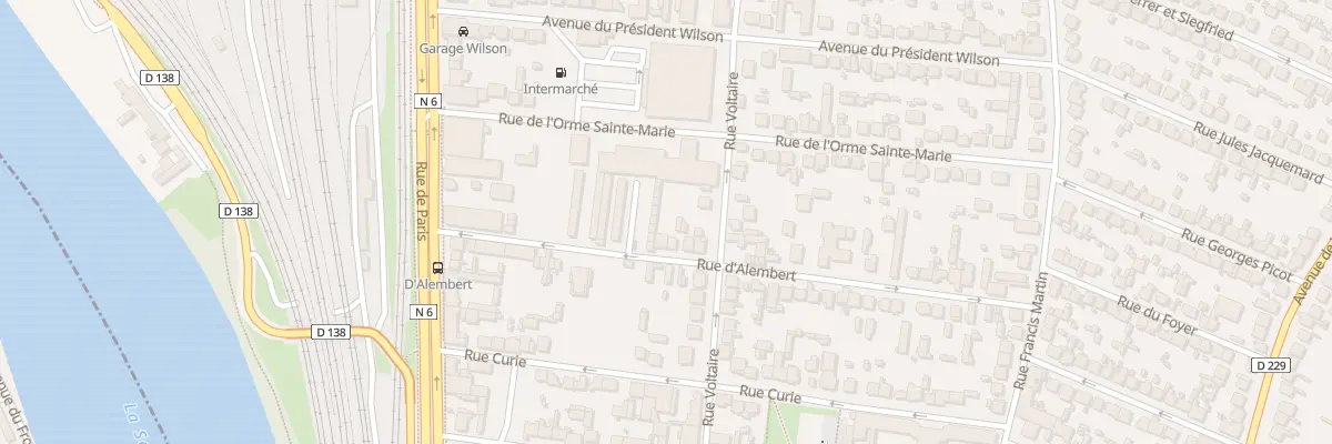 Plan du 7 Rue d’Alembert à Villeneuve-Saint-Georges