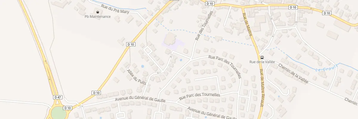 Plan du 1 Rue Achille Antheaume à Fontenay-en-Parisis