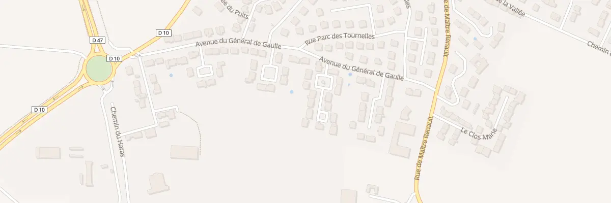 Plan du 10 All Jean Baptiste Bazin à Fontenay-en-Parisis
