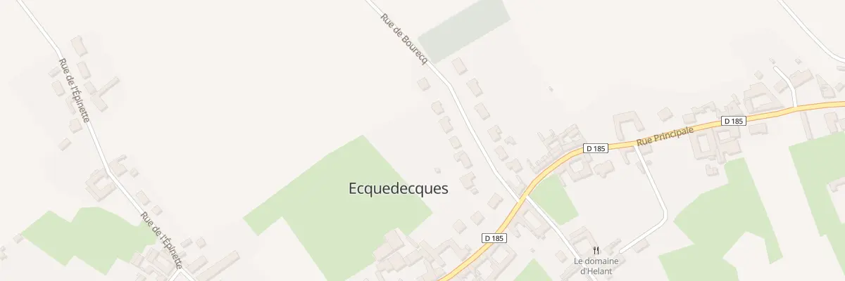 Plan du 5 Rue de Bourecq à Ecquedecques