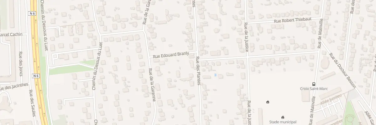 Plan du 52 Rue des Plantes à Montgeron