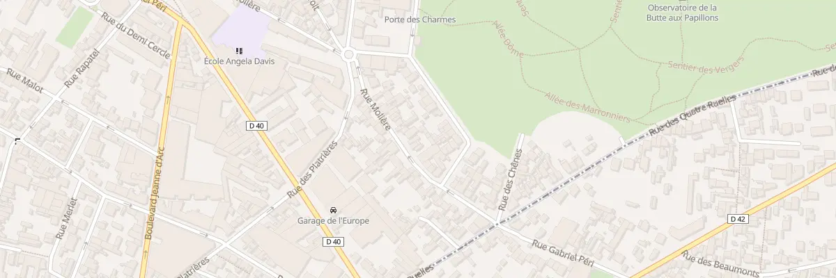 Plan du 115 Rue Molière à Montreuil