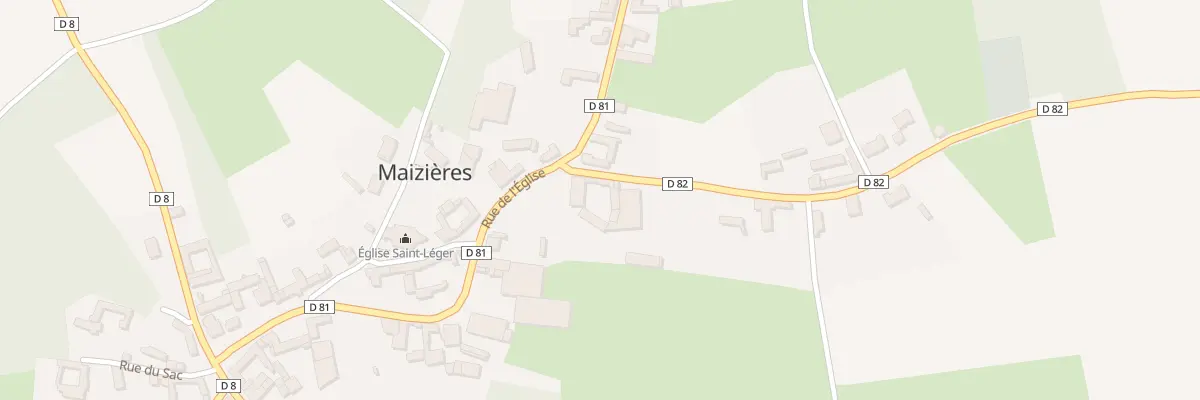Plan du 23 Rue de Penin à Maizières