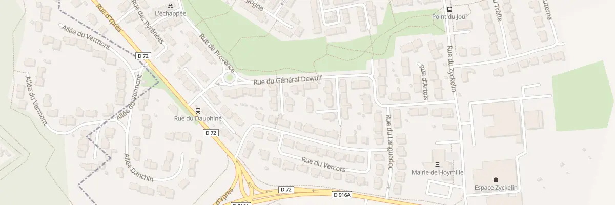 Plan du 19 Rue du Morvan à Hoymille