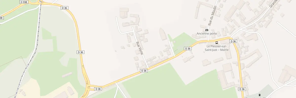 Plan du 135 Rue de Compiègne au Plessier-sur-Saint-Just