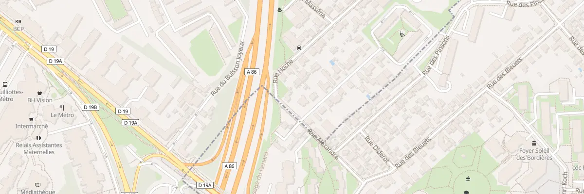 Plan du 3 Rue Alexandre à Maisons-Alfort