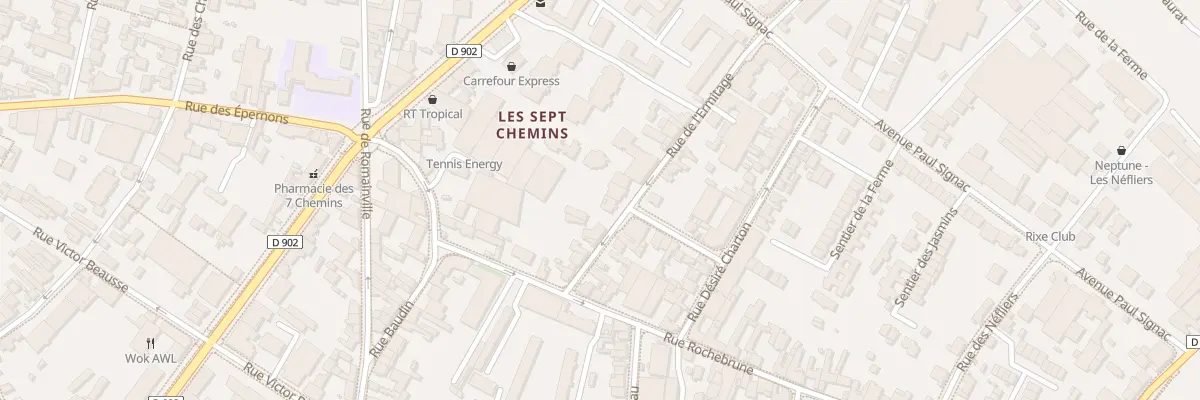 Plan du 9 Rue de l’Ermitage à Montreuil