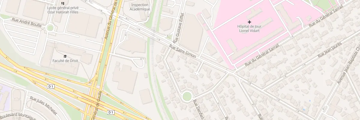 Plan du 51 Rue Saint-simon à Créteil