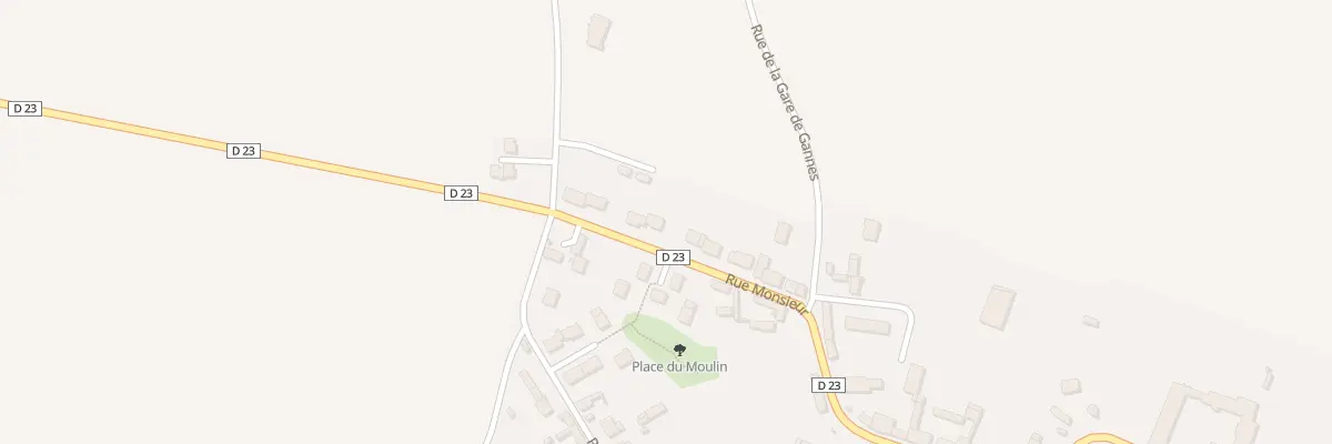 Plan du 332 Rue Monsieur à Brunvillers-la-Motte