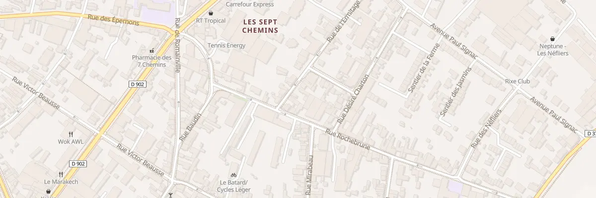Plan du 6 Rue de l’Ermitage à Montreuil