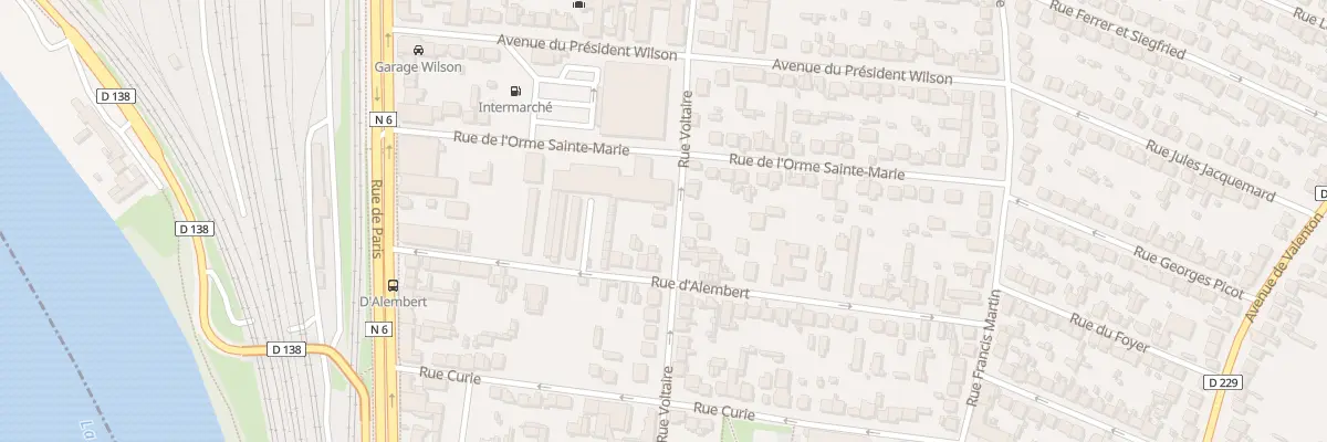 Plan du 31 Rue Voltaire à Villeneuve-Saint-Georges