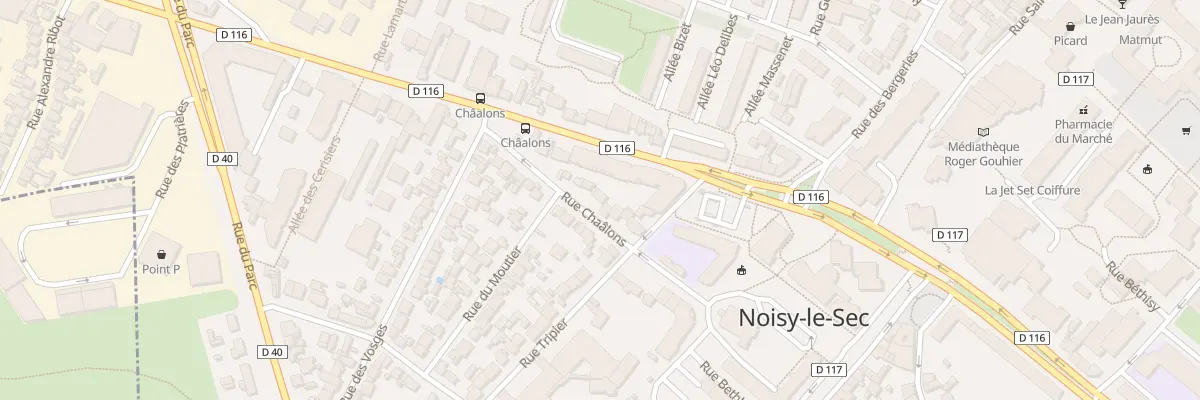 Plan du 20 Rue de Chaâlons à Noisy-le-Sec
