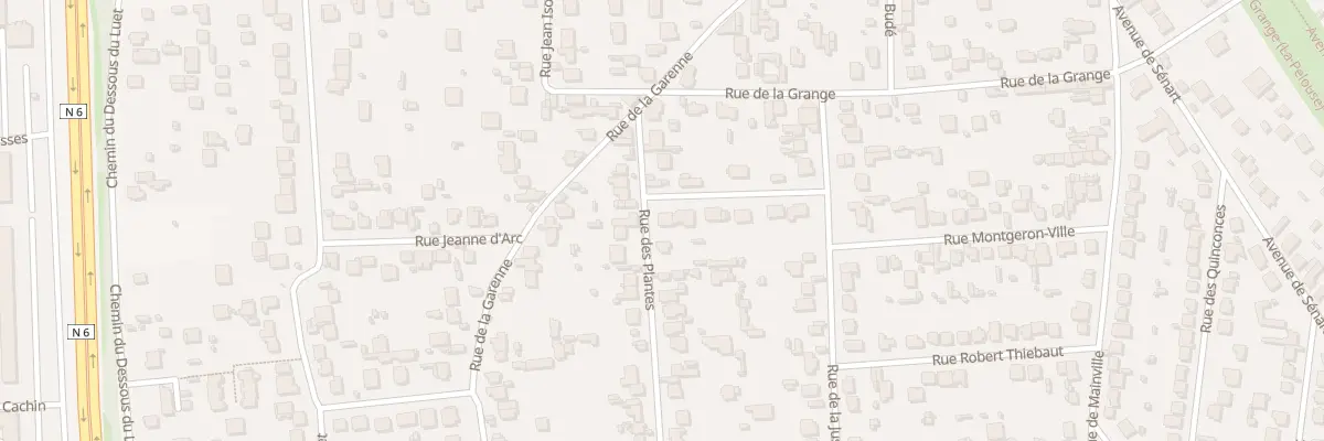 Plan du 7T Rue des Plantes à Montgeron