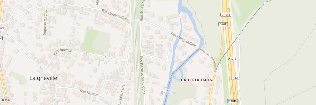 Plan du 49 Rue Calmette et Guerin à Laigneville