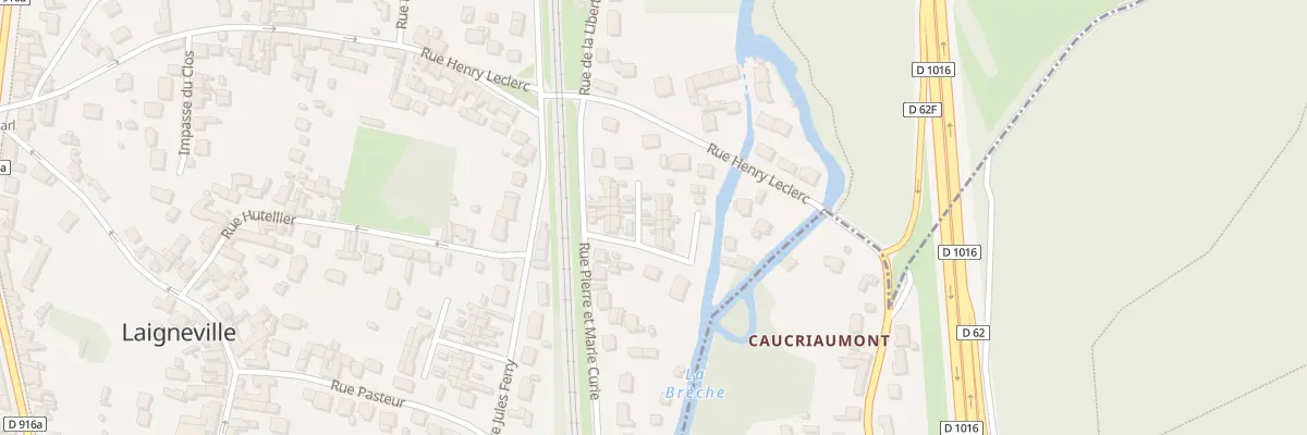 Plan du 57 Rue Calmette et Guerin à Laigneville