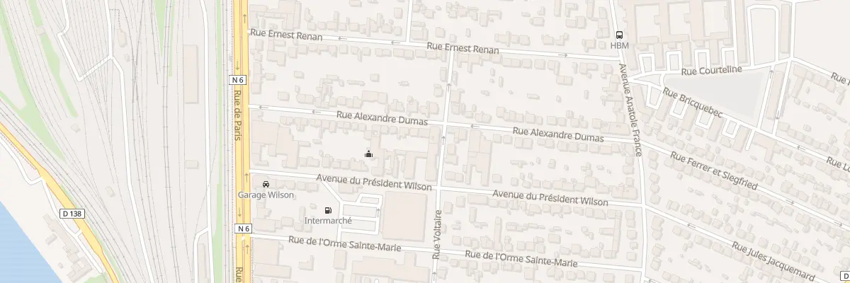 Plan du 38 Rue Alexandre Dumas à Villeneuve-Saint-Georges