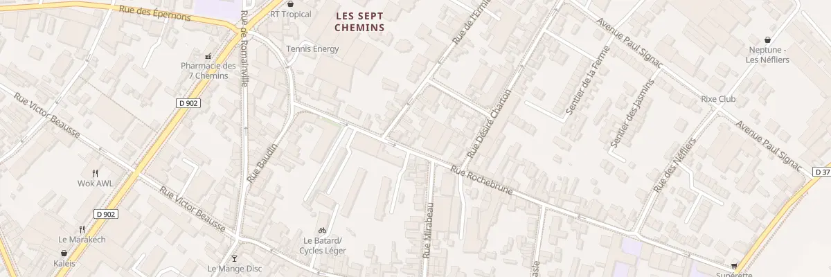 Plan du 9B Rue Rochebrune à Montreuil