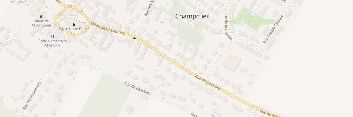 Plan du 9 Rue de Nainville à Champcueil