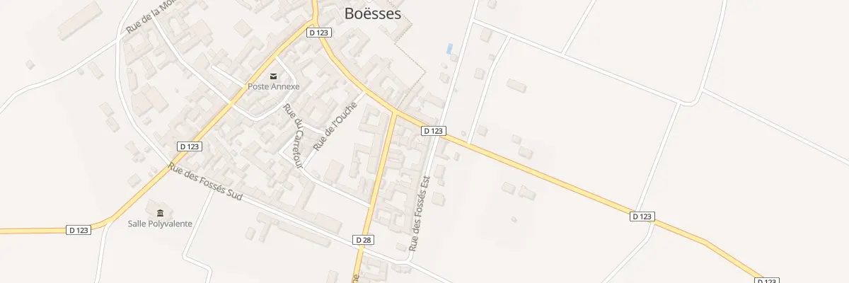 Plan du 26 Rue de Bourgogne à Boësses