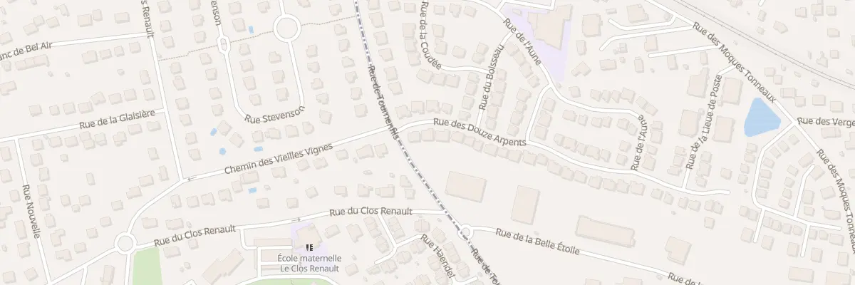 Plan du 4 Rue des Douze Arpents à Ormoy