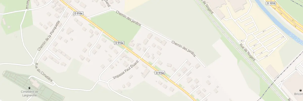 Plan du 1133 Rue de la République à Laigneville