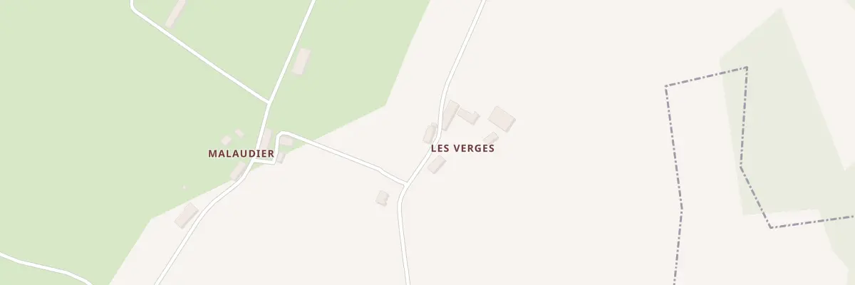 Plan du 5240 Les Verges à Eygurande