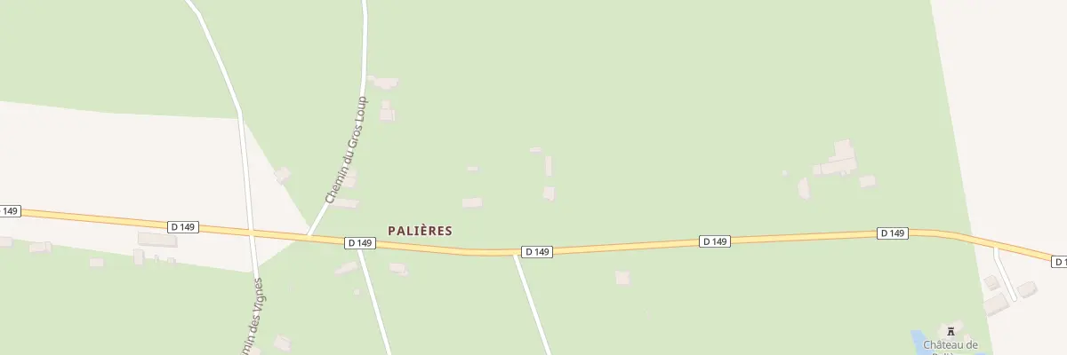 Plan du 33 Rte de la Chapelaude à Chambérat