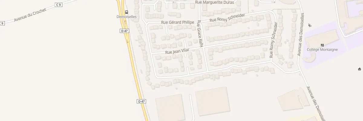 Plan du 7 Rue Jean Vilar à Goussainville