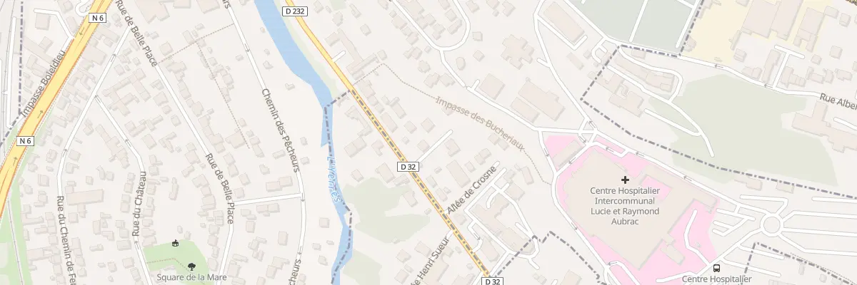 Plan du 41 Rue de Crosne à Villeneuve-Saint-Georges
