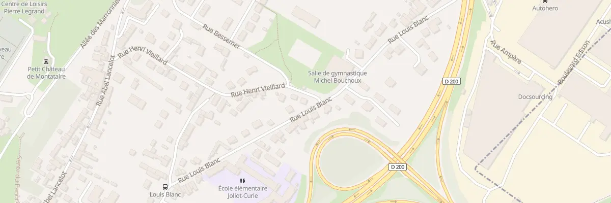 Plan du 41 Rue Louis Blanc à Montataire