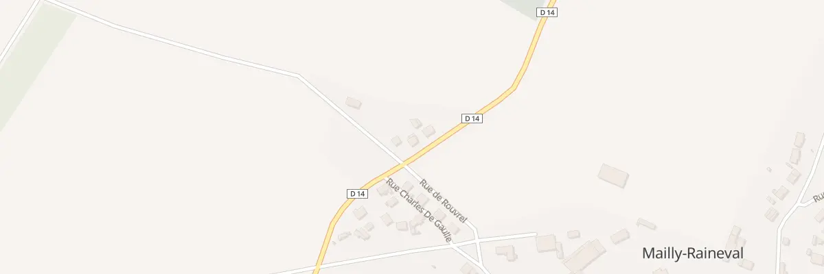Plan du 44 Chs du Haut de Mailly à Mailly-Raineval