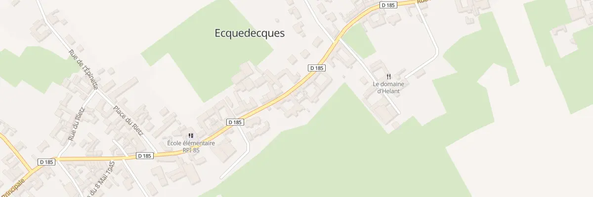 Plan du 43 Rue Principale à Ecquedecques