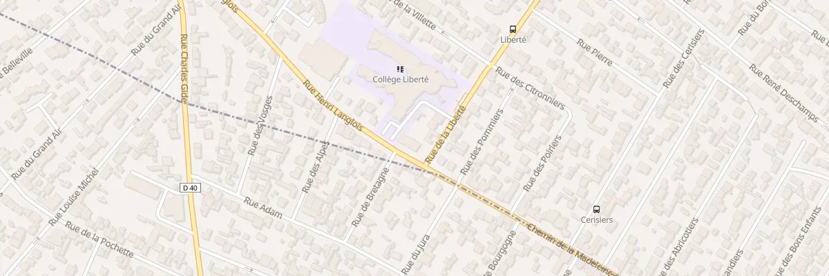Plan du 63 Rue Henri Langlois à Drancy