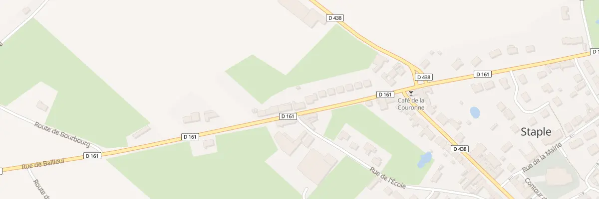 Plan du 1754 Rue de Bailleul à Staple