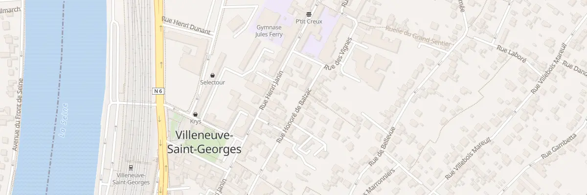 Plan du 40 Rue Henri Janin à Villeneuve-Saint-Georges
