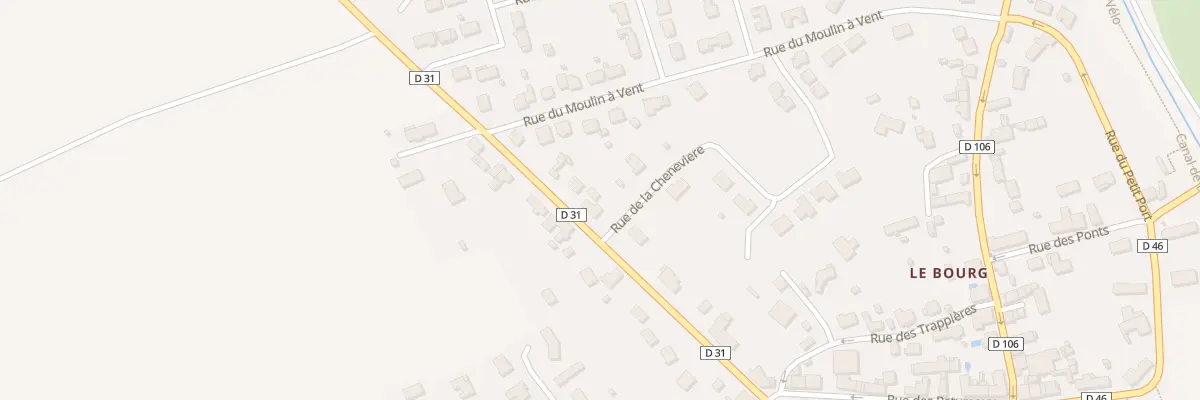 Plan du 16 Rue du Bois au Moine à Plaimpied-Givaudins