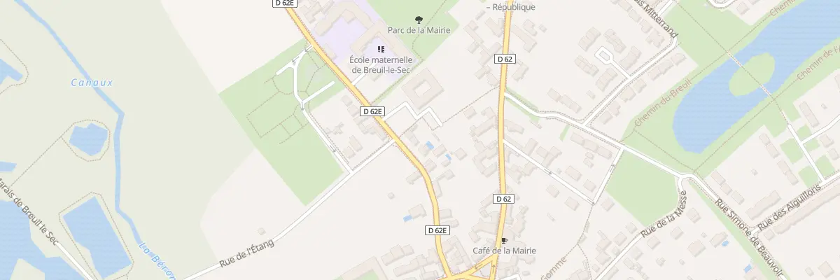 Plan du 150 Rue de Clermont à Étouy