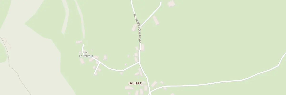 Plan du 5025 Jalhac à Moussages