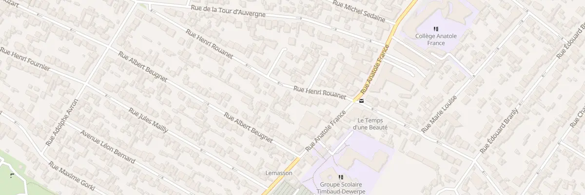 Plan du 19 Rue Henri Rouanet à Drancy