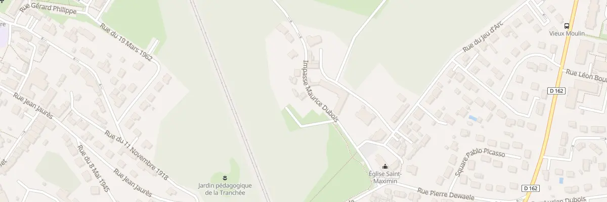 Plan du 43 Rue des Fontaines à Saint-Maximin
