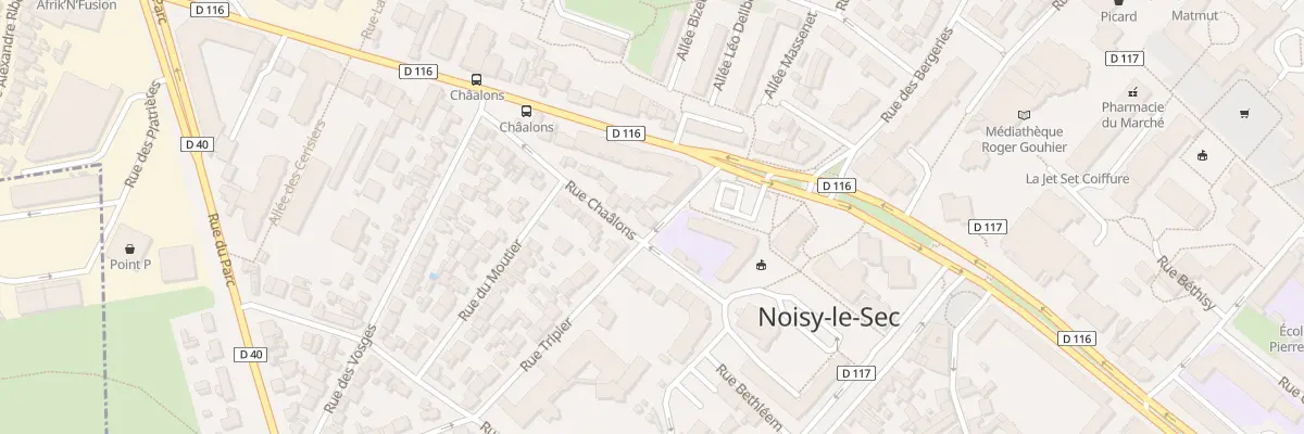 Plan du 4B Rue Tripier à Noisy-le-Sec