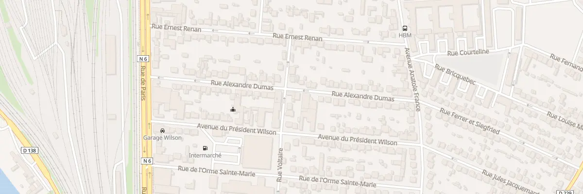 Plan du 42 Rue Alexandre Dumas à Villeneuve-Saint-Georges