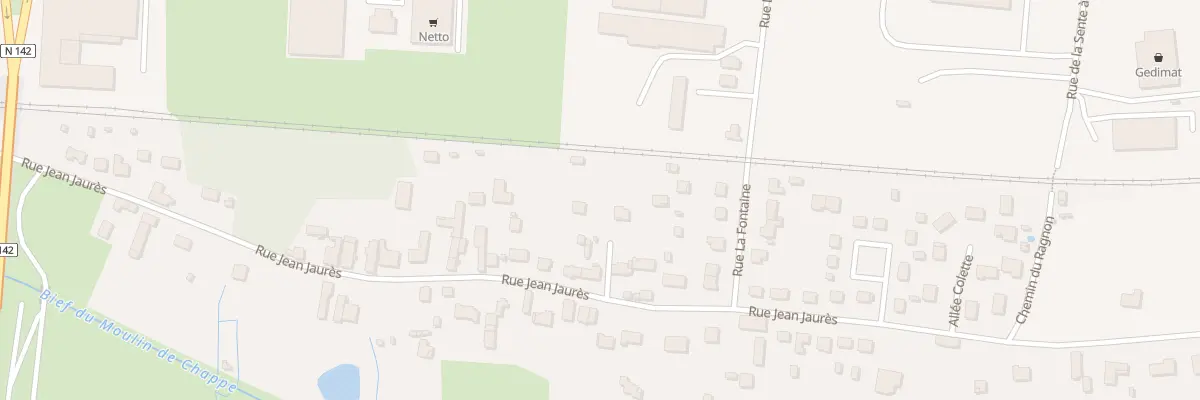 Plan du 38 Rue Jean Jaurès à Saint-Germain-du-Puy