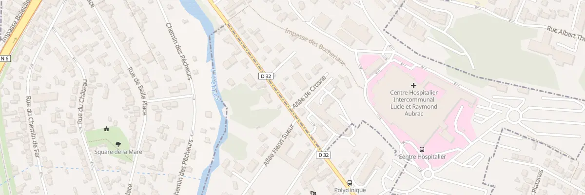Plan du 43T Rue de Crosne à Villeneuve-Saint-Georges