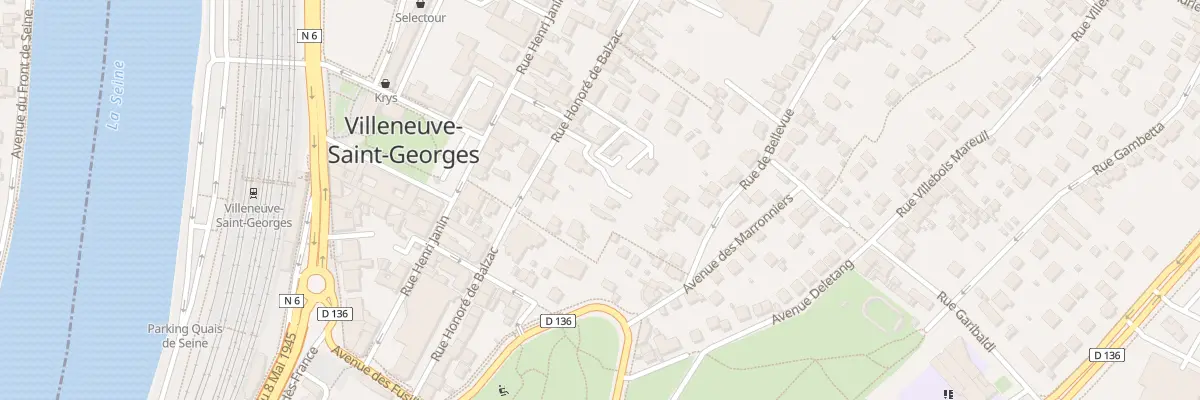 Plan du 5B Rle du Parc à Villeneuve-Saint-Georges